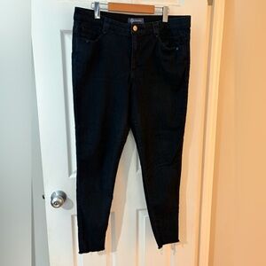 Democracy size 14 slim ‘Ab’ solution jeans stretchy plus size dark wash